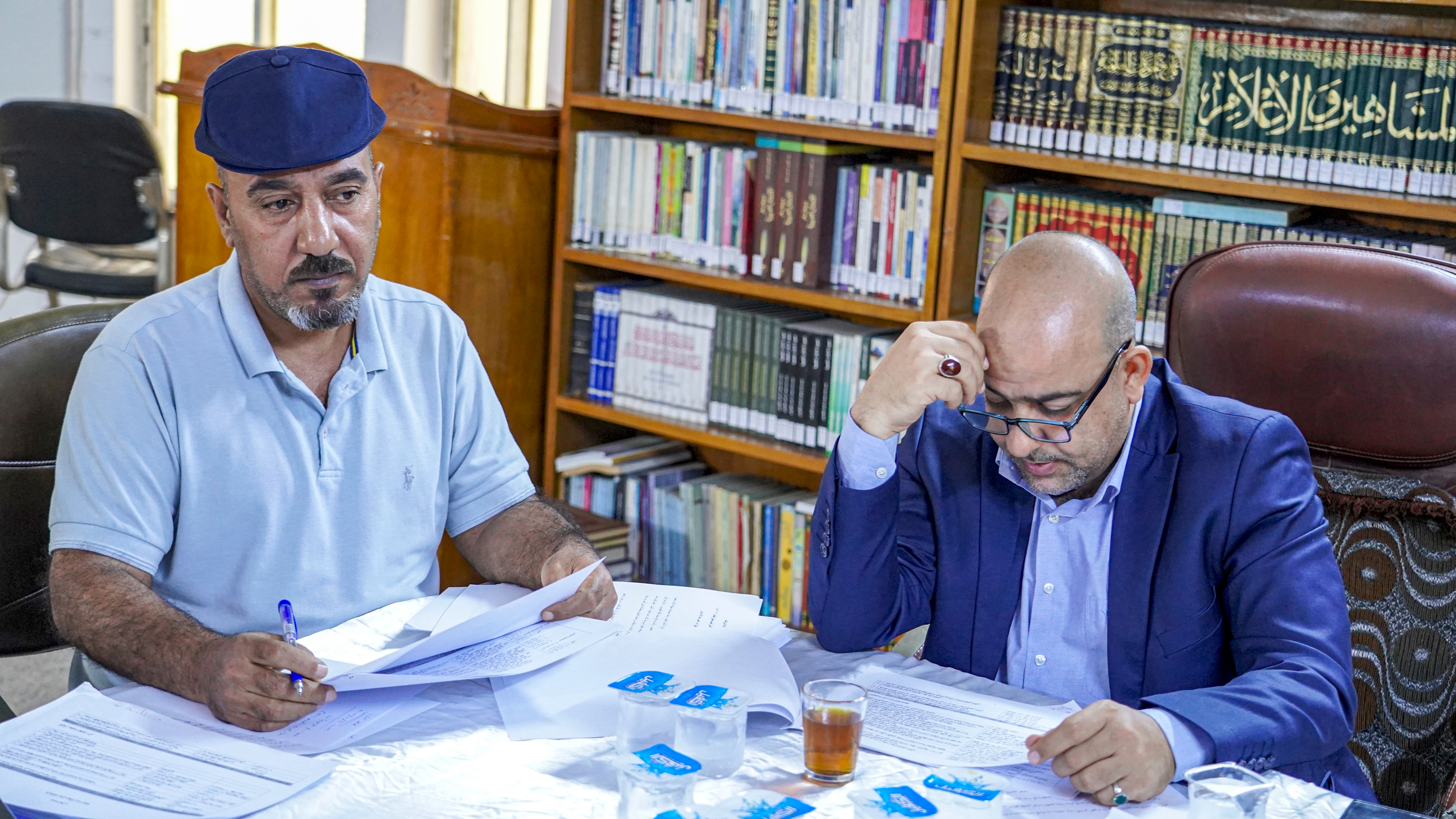 مجلة تراث الحلة تعقد اجتماعها الدوري لمتابعة أعمالها العلمية وترشيح بحوث العدد الجديد