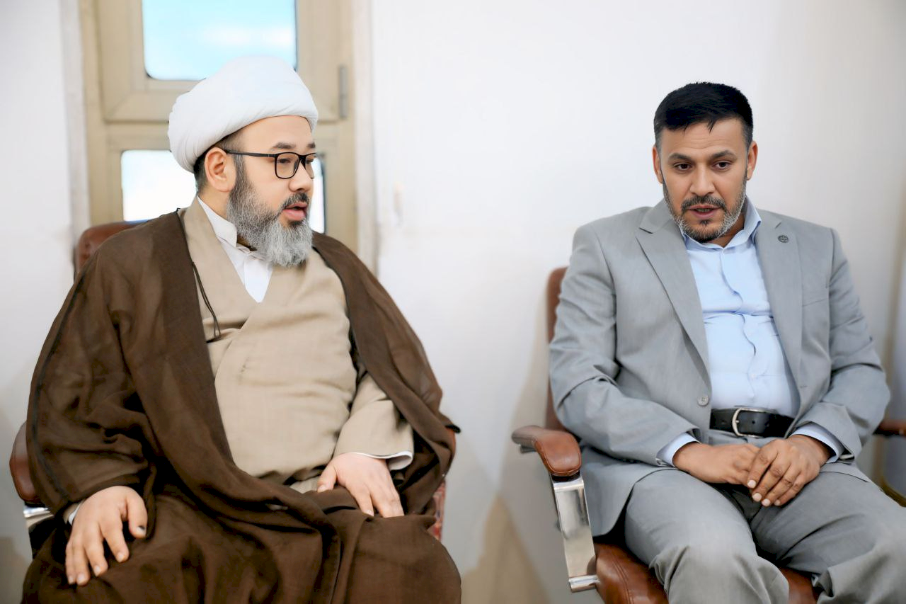 وفد مركز تراث الجنوب يلتقي إدارة الهيئة العليا لإحياء التراث لبحث آفاق التعاون والتحضيرات لألفيّة حوزة النجف الأشرف
