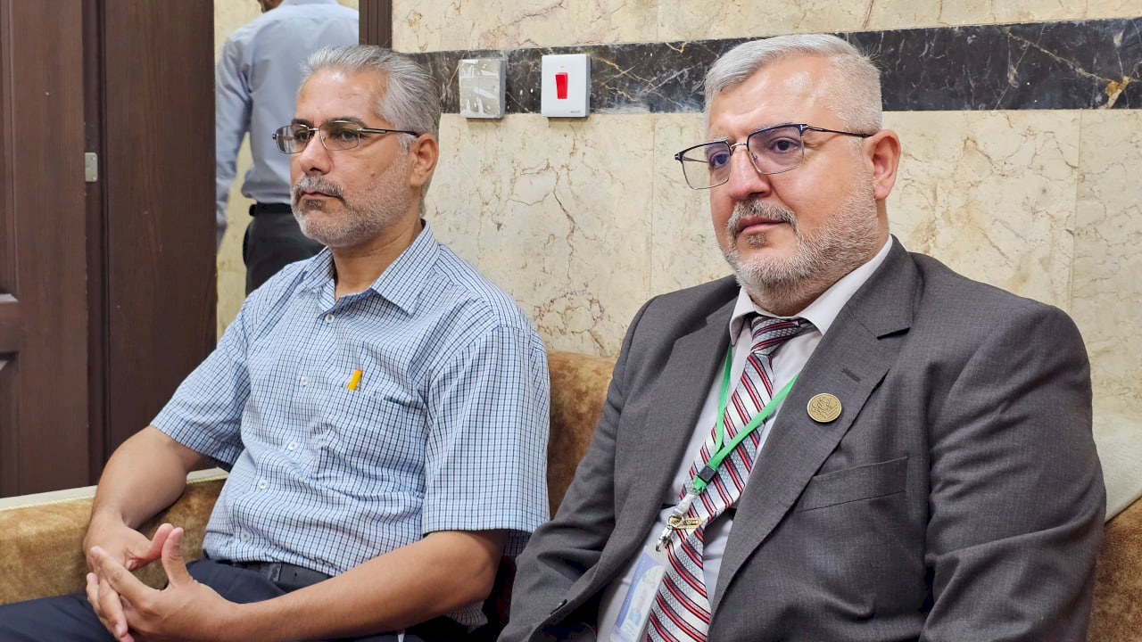 السيد الغريفي يستقبل وفد من فضلاء النجف الاشرف